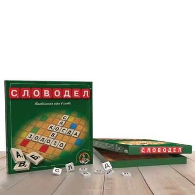 Игра настольная «Словодел» (зеленый), 0309