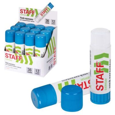 Клей-карандаш 36 г STAFF