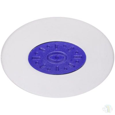 Ластик OfficeSpace «Profi» овальный термопл.резина пластик.держ. 42*30*9мм