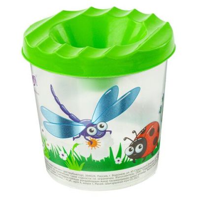 Стакан-непроливайка с рисунком «В ГОСТЯХ У БУКАШЕК» ЮНЛАНДИЯ, 191735