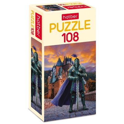 Пазл 108 эл. mini Hatber «Путь воина»