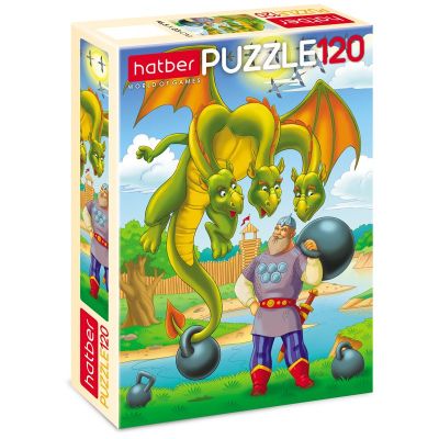 Пазл 120 эл. Hatber «Змей Горыныч»