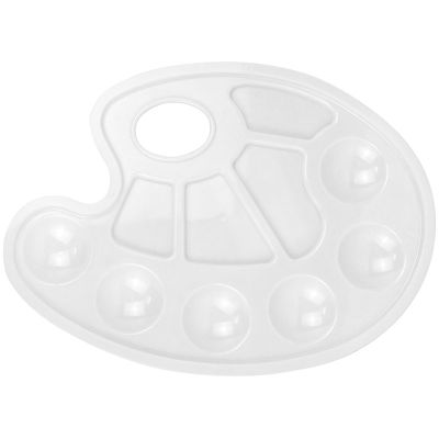 Палитра для рисования (палитра художника) Гамма, 10 ячеек, пластик