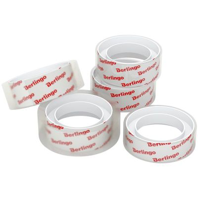 Клейкая лента 15 мм х 10 м, Berlingo, прозрачная