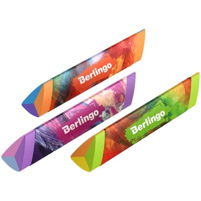 Ластик Berlingo «Collision», треугольный, скошенный, 80*15*15мм