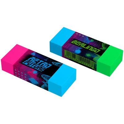 Ластик Berlingo «Retro future», прямоугольный, 48*18*10мм