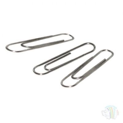 Скрепки 50 мм 50 шт., Dolche Costo, никелированные