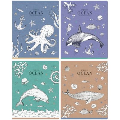 Тетрадь 48л., А5, клетка BG «Ocean» Т5ск48 11020