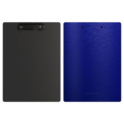 Планшет А4 с зажимом Berlingo «Steel&Style», пластик (полифом), синий