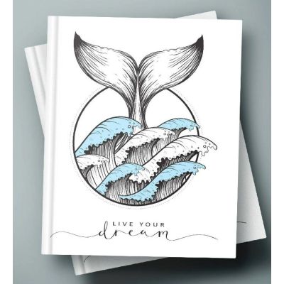 Блокнот позитивного настроения. WHALE JOURNAL