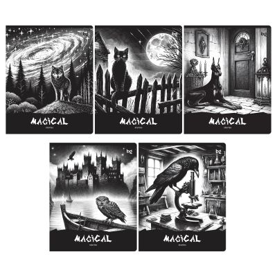 Тетрадь 48л., клетка, А5, BG «Магия»