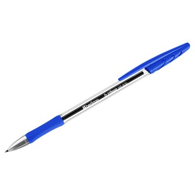 Ручка гелевая Berlingo «Tribase Gel grip» синяя, 0,5мм, грип