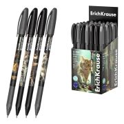 Ручка шариковая ErichKrause U-108 Stick Big City Cats 1.0, Ultra Glide Technology, синий, 63103