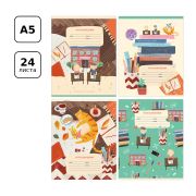 Читательский дневник BG А5 24л. на скрепке «Клуб книголюбов» ДЧ5ск24 11007