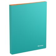 Папка 60 файлов (с прозрачными вкладышами) Berlingo Soft Touch Pro, 30мм, 700мкм, бирюза, вн. карм