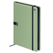 Ежедневник датированный 2026, А5, 7БЦ BG«Monochrome. Matcha», мятный, soft touch DdА5_09620