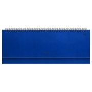 Планинг датированный 2026г., 64л., 330*130мм, кож.зам, BG «Winner.Blue», синий Pd_09641