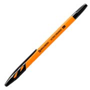 Ручка шариковая BRAUBERG «ULTRA ORANGE», ЧЕРНАЯ, узел 0,7 мм, чернила ГЕРМАНИЯ, наконечник ШВЕЙЦАРИЯ