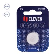 Батарейка Eleven CR2025 литиевая, BC1 301759