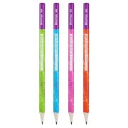 Карандаш чернографитовый (ч/г) Berlingo «Double color» HB, трехгранный, заточен., ассорти
