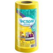 Салфетка вискозная ЧИСТЮЛЯ, д/уборки, в рулоне 30 шт
