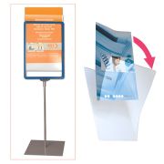 Экран защитный для рамки POS, А5, 210х148,5 мм, (код 290258, 290259, 290260, 290261) прозрачный