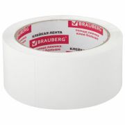 Скотч 48 мм х 66 м, БЕЛАЯ, толщина 45 микрон, BRAUBERG, 440158