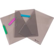 Папка-клип А4 0,50мм ассорти, Lamark