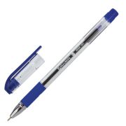 Ручка шариковая BRAUBERG «Max-oil», 0,7 мм, корпус прозрачный, с грипом, масляная , синяя