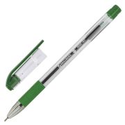 Ручка шариковая BRAUBERG «Max-oil», 0,7 мм, корпус прозрачный, с грипом, масляная , зеленая