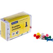 Кнопки-гвоздики 50 шт. OfficeSpace, карт. упак