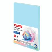 Бумага офиcная 100л./пач BRAUBERG, А4, 80 г/м2, пастель, голубая, для офисной техники, 112445