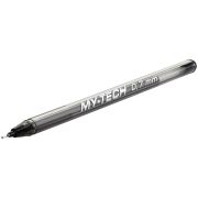 Ручка шариковая PenSan «My-Tech» черная, 0,7мм, игольчатый стержень, на масляной основе