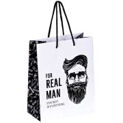 Пакет подарочный 26*32*12см ArtSpace «Real Man», ламинированный