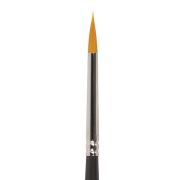 Кисть №3 BRAUBERG ART CLASSIC, синтетика жесткая, круглая, длинная ручка