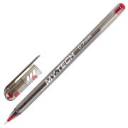 Ручка шариковая PenSan «My-Tech» красная 0,7мм, игольчатый стержень, на масляной основе