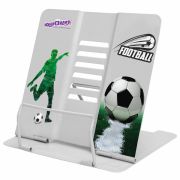 Подставка для книг и учебников ЮНЛАНДИЯ «Play Football», регулируемый угол наклона, металл, 237574