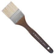 Кисть №50  художественная проф. BRAUBERG ART CLASSIC, щетина, флейц, короткая ручка