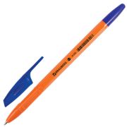 Ручка шариковая BRAUBERG «X-333 Orange», корпус оранжевый, узел 0,7 мм, линия 0,35 мм, синяя, BP167