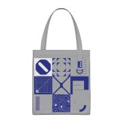 Сумка-шоппер Först «Digital geometric» 40*35см, 1 отделение