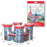 Раскраска-конструктор игровой ErichKrause Knight Castle для раскрашивания малый