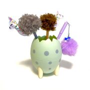 Подставка-стакан MESHU «Dino's egg», пластиковая, мятная