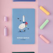 Планер недатированный, 32л., 135*210мм, на скобе MESHU «Quack-Quack», матовая ламинация, выборочный лак