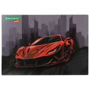 Настольное покрытие BRAUBERG KIDS, А3+, пластик, 46x33 см, «Red car»