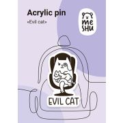 Значок акриловый MESHU «Such different cats», прямая УФ-печать