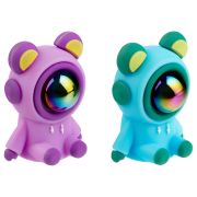 Точилка 1 отверстие MESHU «Cute Bear», пластиковая, ассорти