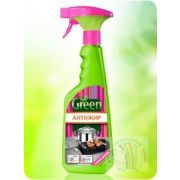 Чист.ср. для кухни GREEN Антижир 450 г, ср-во для удаления стойких жировых загрязнений, с курком