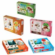Настольная игра Лото для детей, картонное (6 полей, 48 карточек), АССОРТИ, 10 КОР 3+
