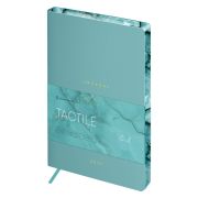 Ежедневник датированный 2025г., А5, 176л., мягкий переплет, кожзам, Greenwich Line «Tactile. Teal»