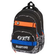 Рюкзак Berlingo Free Spirit «Skater», 41*28*17см, 2 отделения, 3 кармана, уплотненная спинка
